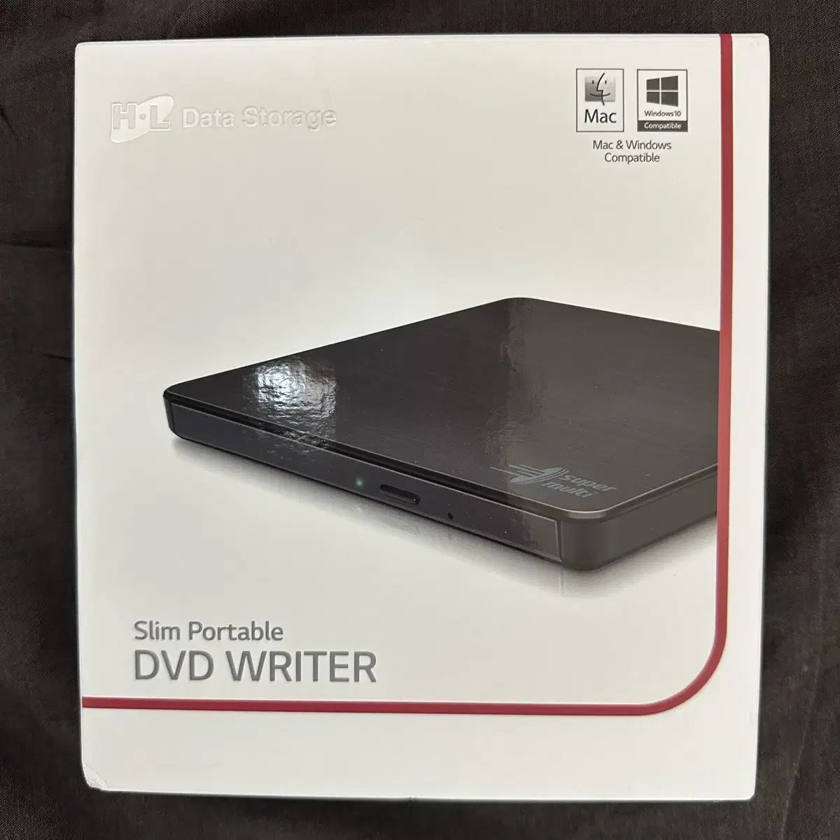 LG Slim Portable DVD Writer 히타치 DVD 플레이어